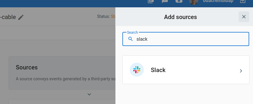 Slack source